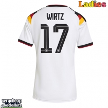 Germany Florian Wirtz #17 Replica Home Shirt Ladies World Cup 2026 Short Sleeve